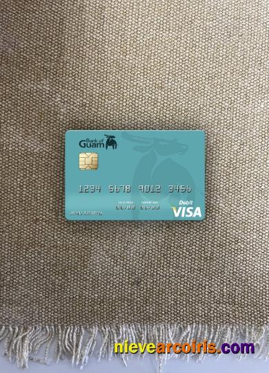 Marshall Islands Bank of Guam visa debit card photolook